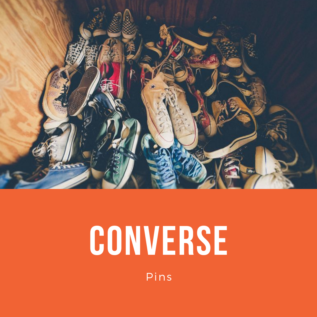 My Converse Pins